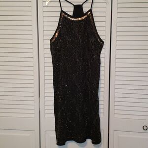 Romeo + Juliet Couture Beaded Mini Dress